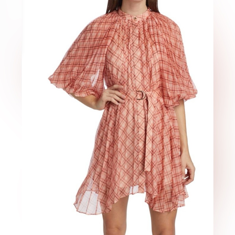 Acler Preston Plaid Dress